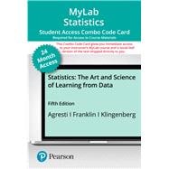 MyLab Stats with Pearson eText -- Combo Access Card -- for Statistics: The Art and Science of Learning from Data (24 months)