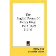English Poems of Henry King : 1592-1669 (1914)
