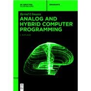 Analog and Hybrid Computer Programming book cover, ISBN 9783110787597