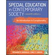 SAGE Vantage: Special Education in Contemporary Society: An Introduction to Exceptionality