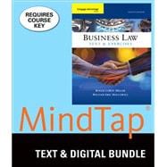 Bundle: Cengage Advantage Books: Business Law: Text and Exercises, Loose-Leaf Version, 8th + LMS Integrated for MindTap Business Law, 1 term (6 months) Printed Access Card