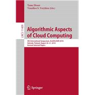 Algorithmic Aspects of Cloud Computing