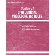 Federal Civil Judicial Procedure and Rules 2003