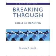 Breaking Through: College Reading (book alone)