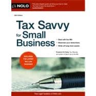 Tax Savvy for Small Business,9781413317602