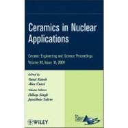 Ceramics in Nuclear Applications, Volume 30, Issue 10