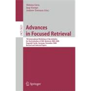 Advances in Focused Retrieval : 7th International Workshop of the Initiative for the Evaluation of XML Retrieval, INEX 2008, Schloss Dagstuhl, Germany, December 15-18, 2009. Selected Papers