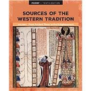 Sources of the Western Tradition Volume I From Ancient Times to the Enlightenment