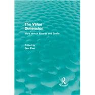 The Value Dimension (Routledge Revivals): Marx versus Ricardo and Sraffa
