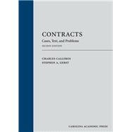 Contracts: Cases, Text, and Problems, Second Edition