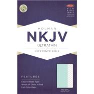 NKJV Ultrathin Reference Bible, Mint Green LeatherTouch