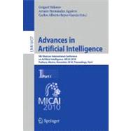 MICAI 2010: Advances in Artificial Intelligence : 9th Mexica..., 9783642167607
