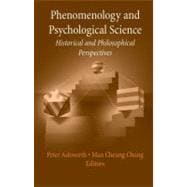Phenomenology And Psychological Science