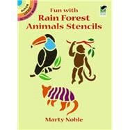 Fun with Rain Forest Animals Stencils