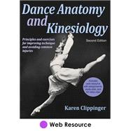 Dance Anatomy and Kinesiology Web Resource 2nd Edition