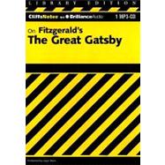 CliffsNotes on Fitzgerald's the Great Gatsby: Library Edition