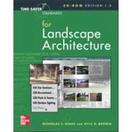 Time-Saver Standards  for Landscape Architecture CD-ROM