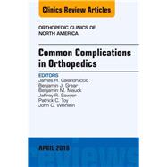 Common Complications in Orthopedics