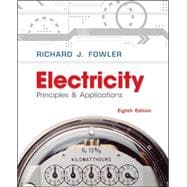 Electricity: Principles & Applications w/ Student Data CD-Rom