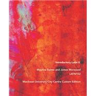 Introductory Latin II, Maurice Balme and James Morwood, LATN102: MacEwan University - City Centre Custom Edition