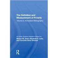 The Definition and Measurement of Poverty