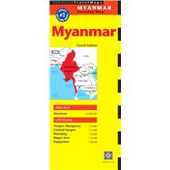 Periplus Travel Map Myanmar