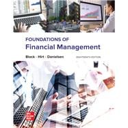 Foundations of Financial Management [Rental Edition],9781264097623