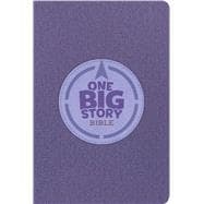 CSB One Big Story Bible, Revised & Updated, Easy-to-Read Optimal Type, Purple LeatherTouch, Indexed