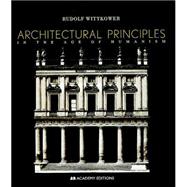Architectural Principles in the Age of Humanism
