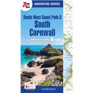 South West Coast Path – South Cornwall with Ordnance Survey mapping