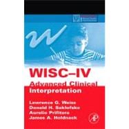 WISC-IV Advanced Clinical Interpretation