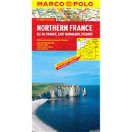 Northern France Marco Polo Map