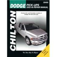 Chilton's Dodge Pick-Ups 2002-08 Repair Manual