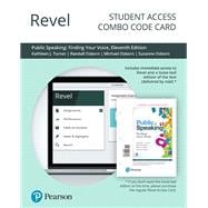 Revel for Public Speaking Finding Your Voice -- Combo Access Card