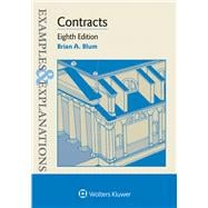 Examples & Explanations for Contracts,9781543807639