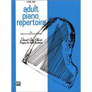 Adult Piano Repertoire  Level 1