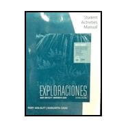 Activities Manual for Exploraciones with Access Code