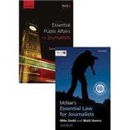 McNae's Essential Law for Journalists & Essential Public Affairs for Journalists Pack