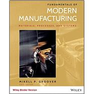 Fundamentals of Modern Manufacturing