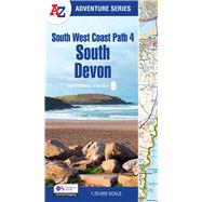 South West Coast Path – South Devon with Ordnance Survey mapping