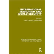 International Terrorism and World Security
