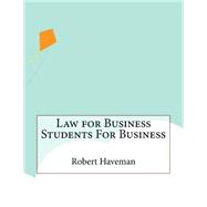 Law for Business Students for Business