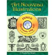 Art Nouveau Illustrations CD-ROM and Book