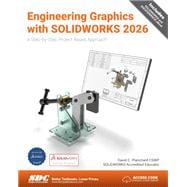 Engineering Graphics with SOLIDWORKS 2026 book cover, ISBN 9781630577650