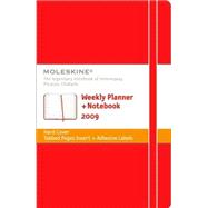 Moleskine Weekly + Notebook Red Large