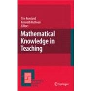 Mathematical Knowledge in Teaching