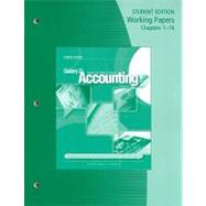 Working Papers, Chapters 1-16 for Gilbertson/Lehman's Century 21 Accounting: General Journal, 9th