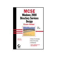 McSe Windows 2000 Directory Services Design Exam Notes