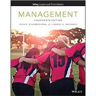 Management Fourteenth Edition Loose-Leaf Print Companion