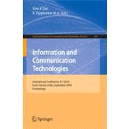Information and Communication Technologies: International Conference, ICT 2010, Kochi, Kerala, India, September 7-9, 2010, Proceedings